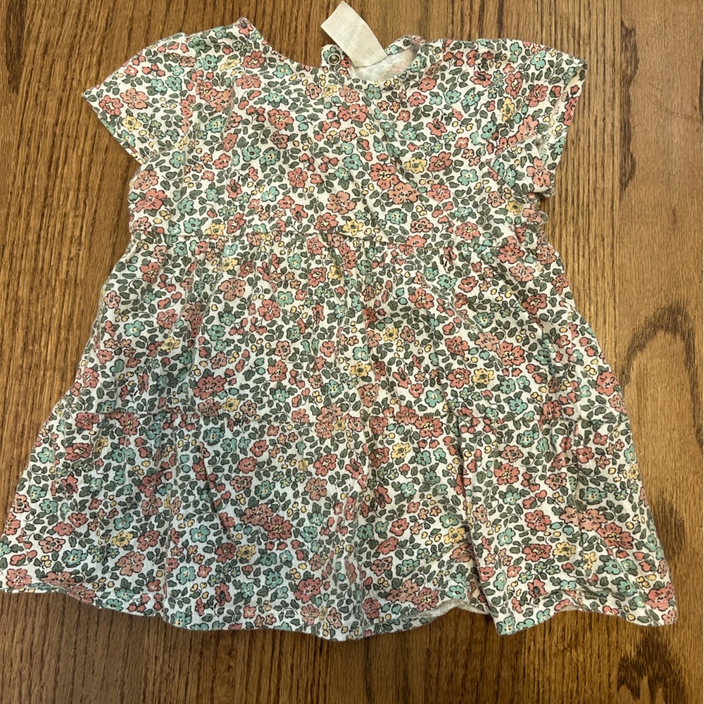 H&M floral patterned dress